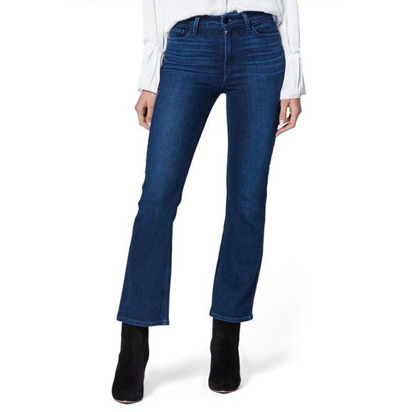 ankle length flare jeans